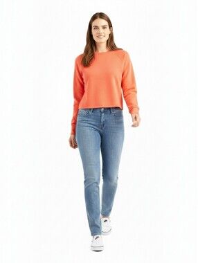 LEVI'S Women's Size 16  Plus Rustic look Straight leg 505 denim Cotton  Jeans